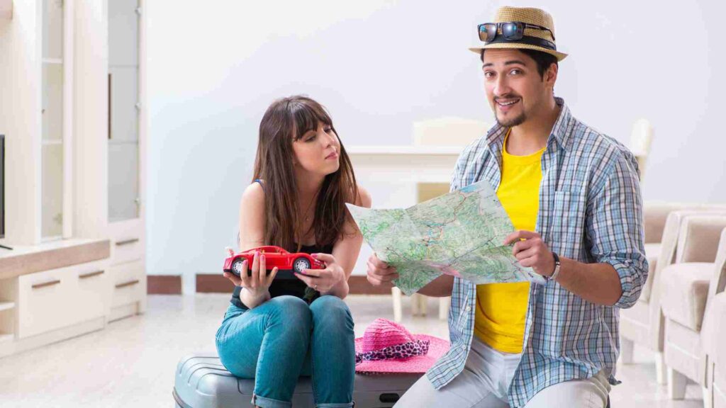 Couple learning about the importance of legal planning for summer vacation